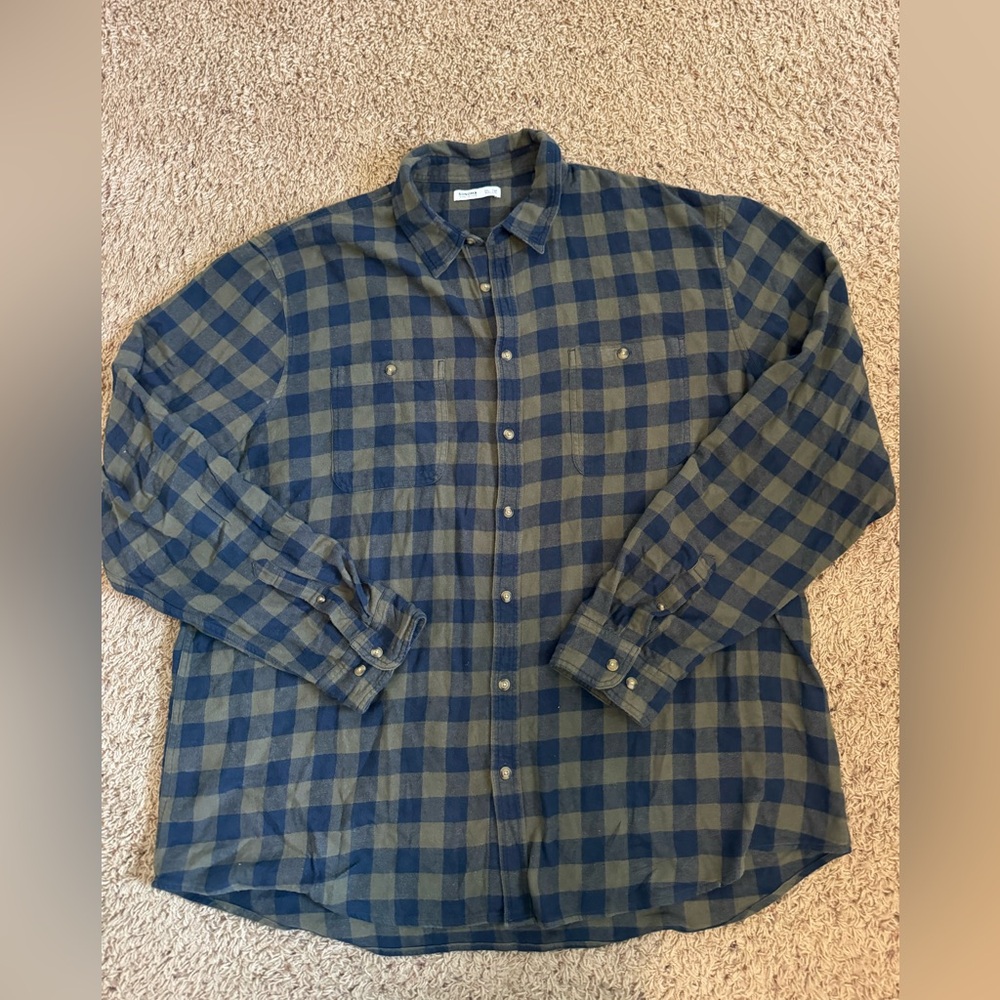 Sonoma Plaid Men’s size  3XL Tall